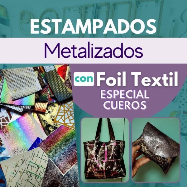 Estampados Metalizados en Cueros