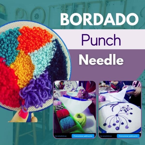 Bordado Punch Needle