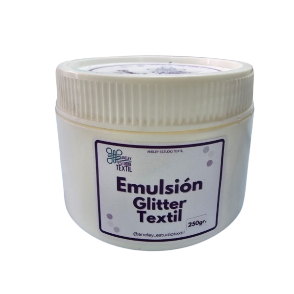 Emulsión Glitter Textil