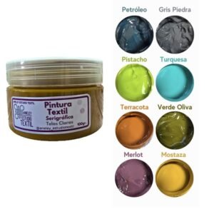 Pintura Textil Serigráfica Línea Premium 100 grs.