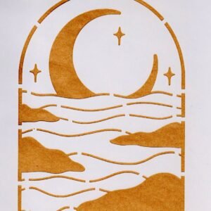 Linea Stencil Mística Cód 17- Stencil 20x25