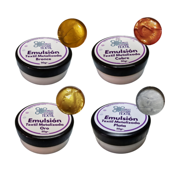 Pack Emulsiones Metalizadas X4
