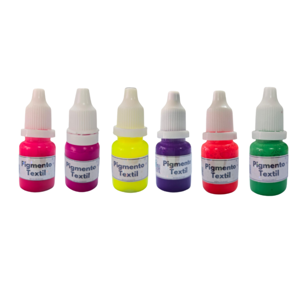 Pack Pigmentos 6 Colores Flúor 10ml