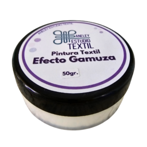 Pintura Textil Efecto Gamuza 50grs