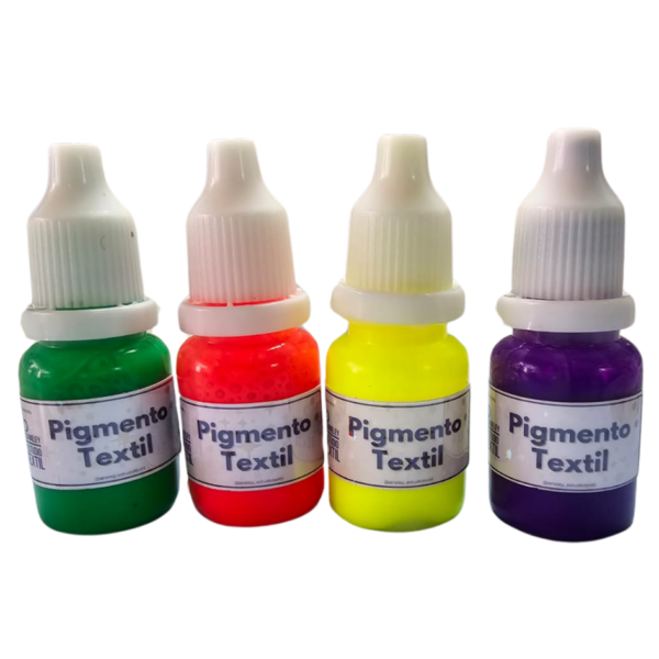 Pack Picmentos 4 Colores Flúor a Elección 10ml
