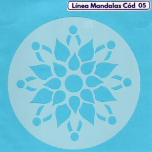 Linea Mandalas Cód 05 Stencil 13 cm