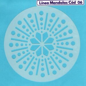 Linea Mandalas Cód 06 Stencil 13 cm