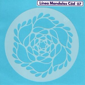 Linea Mandalas Cód 07 Stencil 13 cm