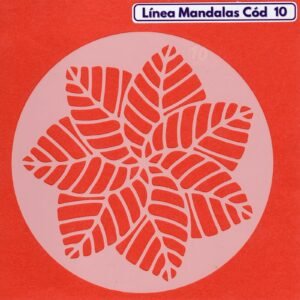 Linea Mandalas Cód 10 Stencil 13 cm