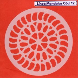 Linea Mandalas Cód 12 Stencil 13 cm