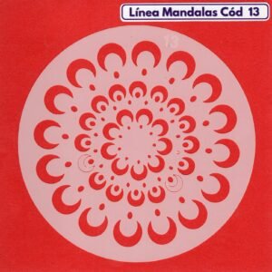 Linea Mandalas Cód 13 Stencil 13 cm
