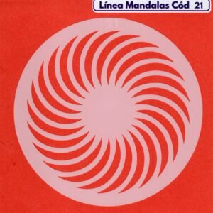Linea Mandalas Cód 21 Stencil 13 cm
